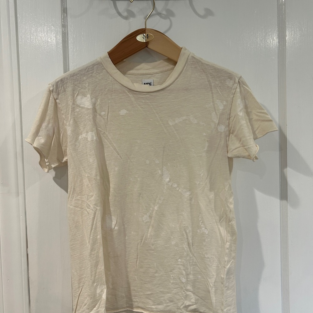NSF Light Cream Short Sleeve Tee